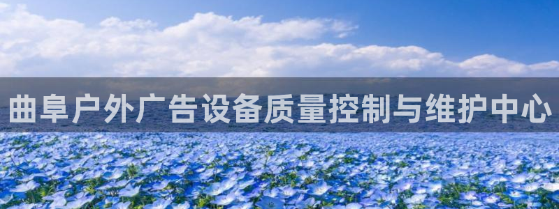 杏宇平台客服：曲阜户外广告设备质量控制与