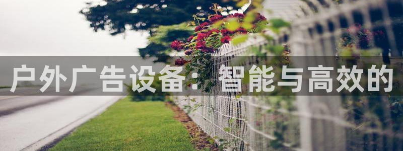 杏宇平台登录步骤图：户外广告设备：智能与