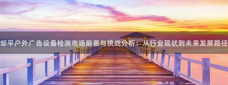 杏宇平台招商：邹平户外广告设备检测市场前景与挑战分析：从行业现状到未来发展路径